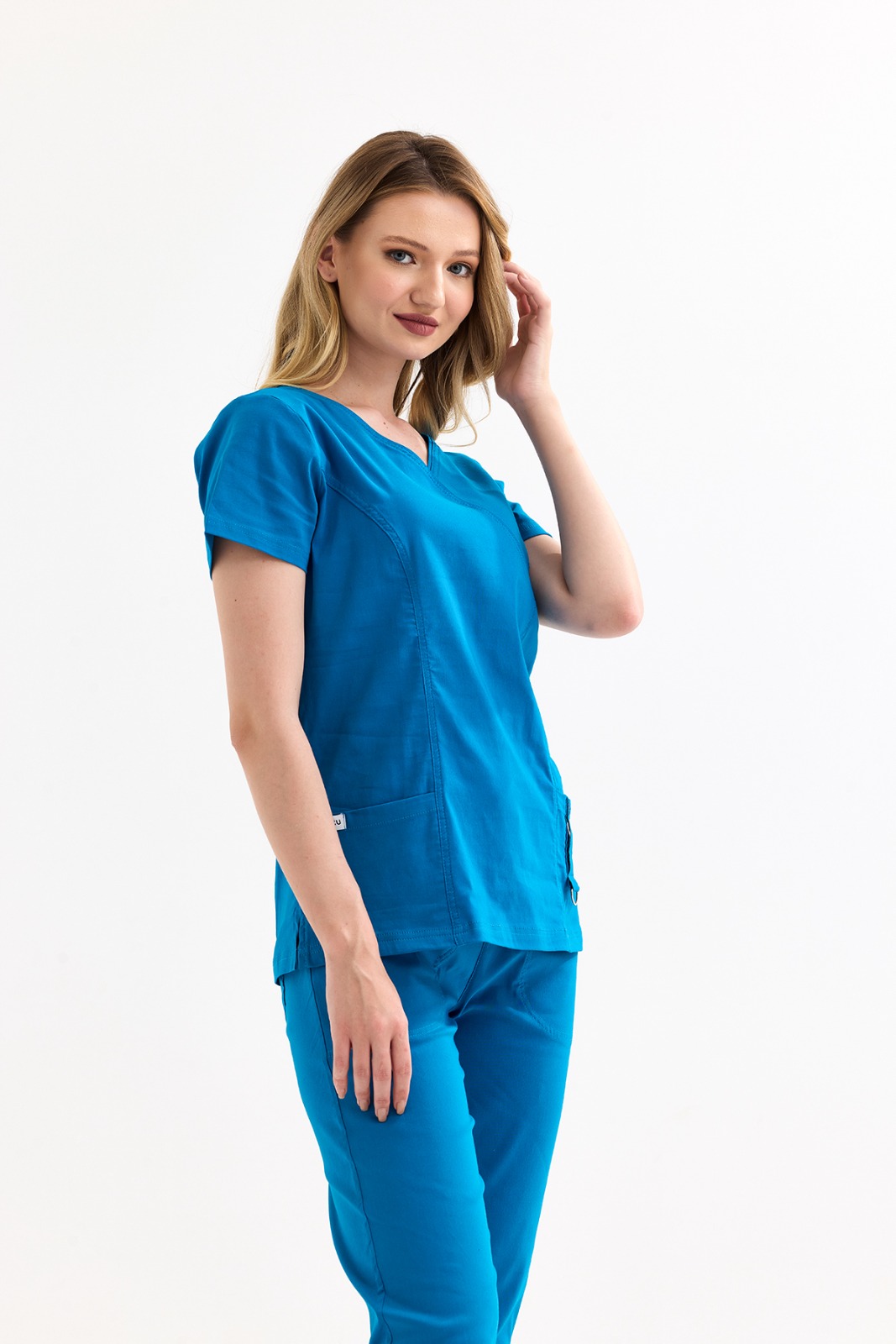 Bluza Asja - Cerulean plava - Image 3