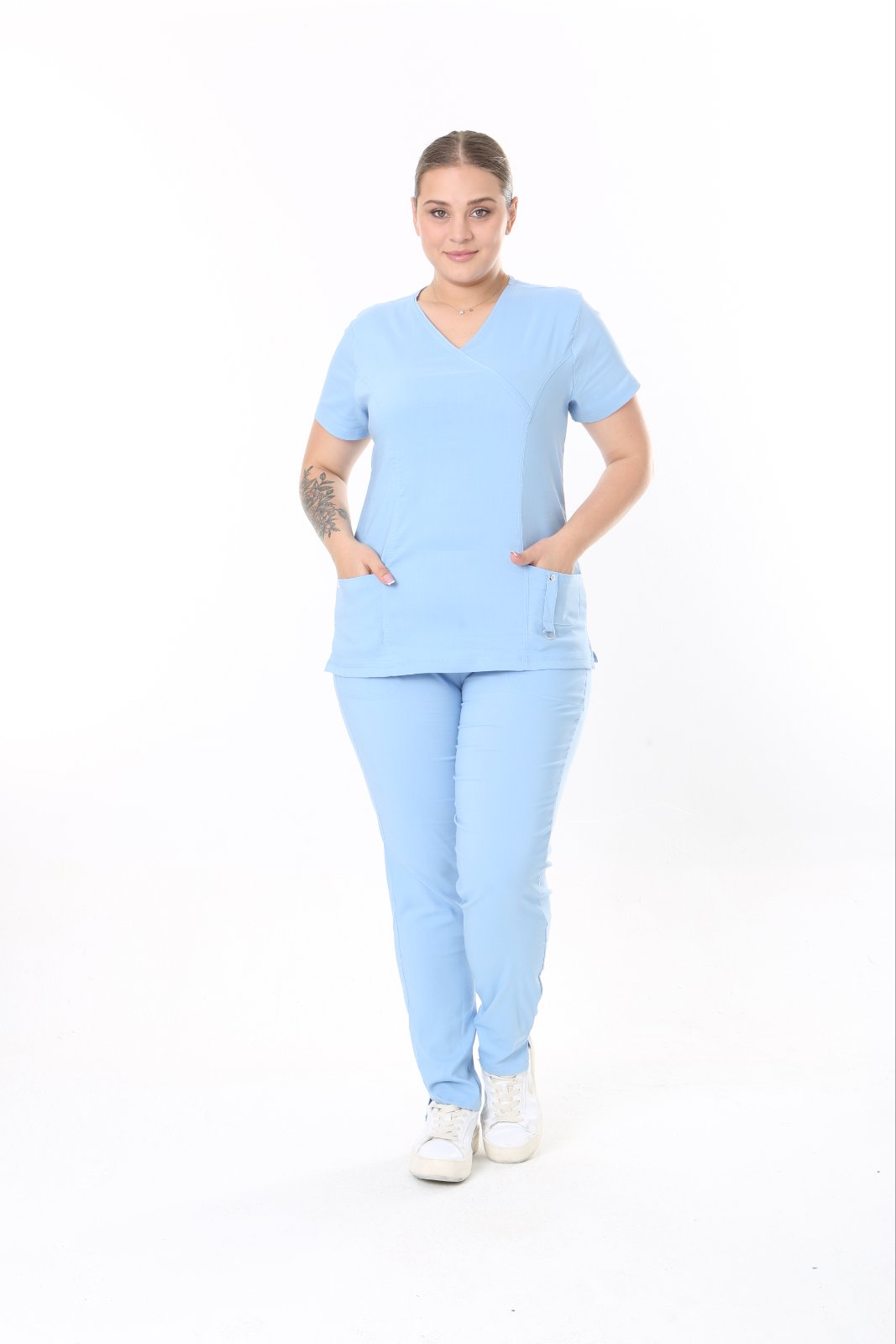 Bluza Ana - Svijetlo plava - Image 2
