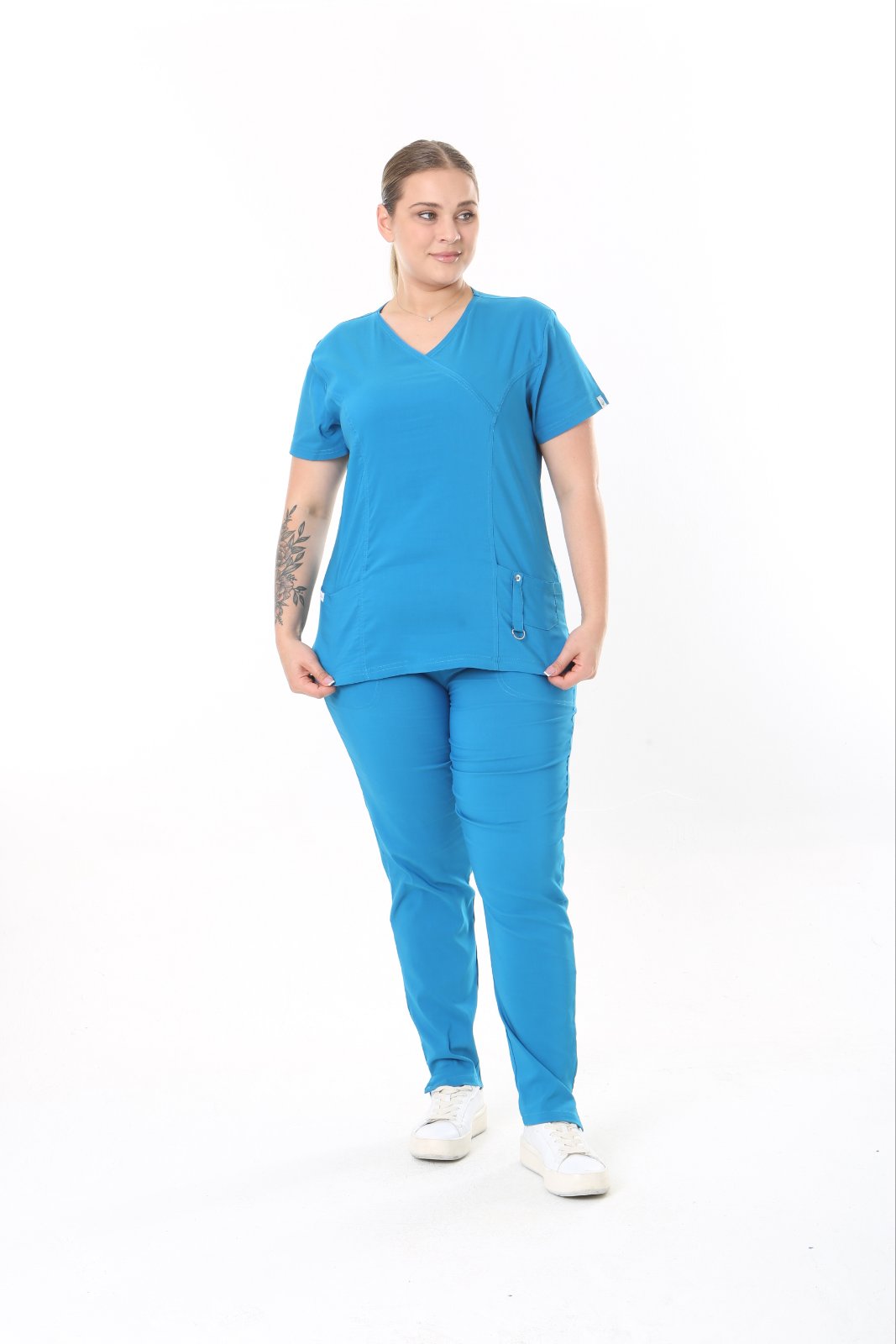 Hlače Asja - Cerulean Plava - Image 4