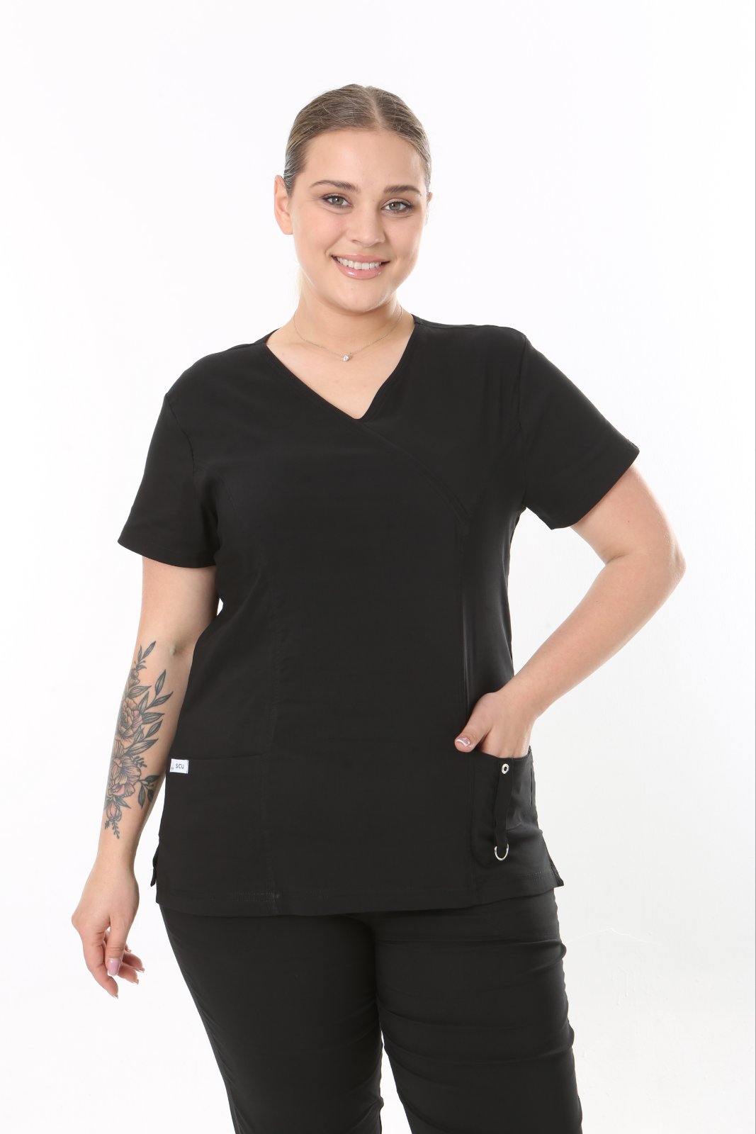 Bluza Lejla - Crna - Image 7