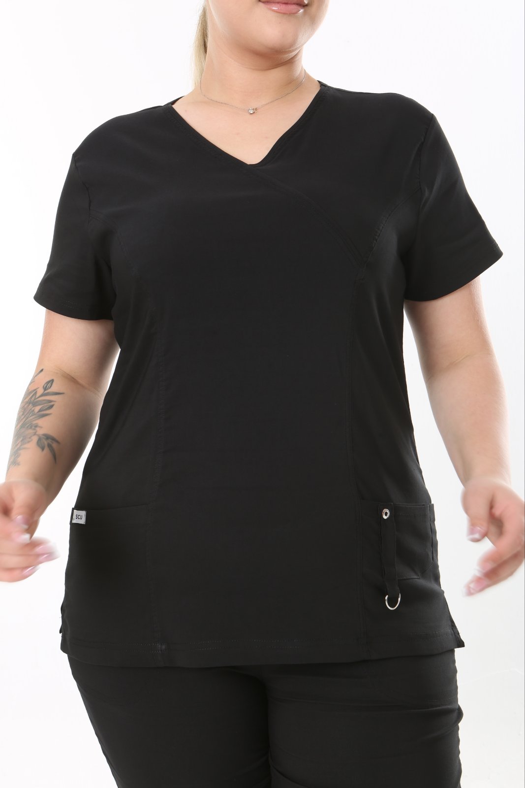 Bluza Lejla - Crna - Image 5