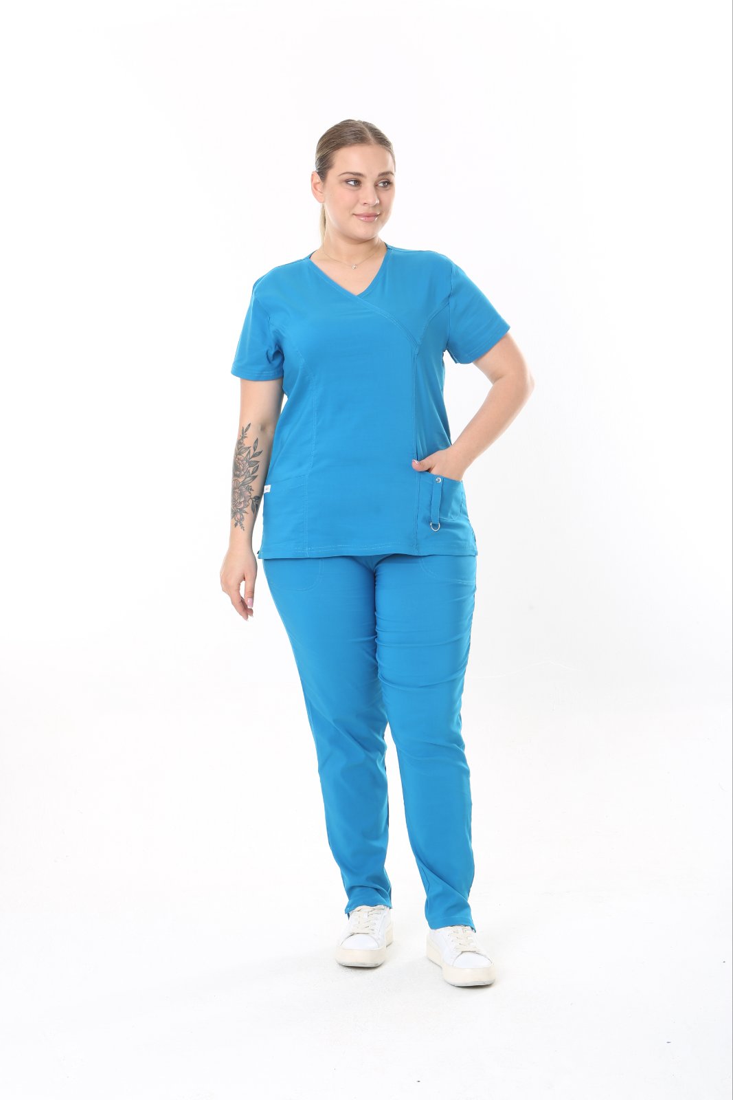 Hlače Asja - Cerulean Plava - Image 3