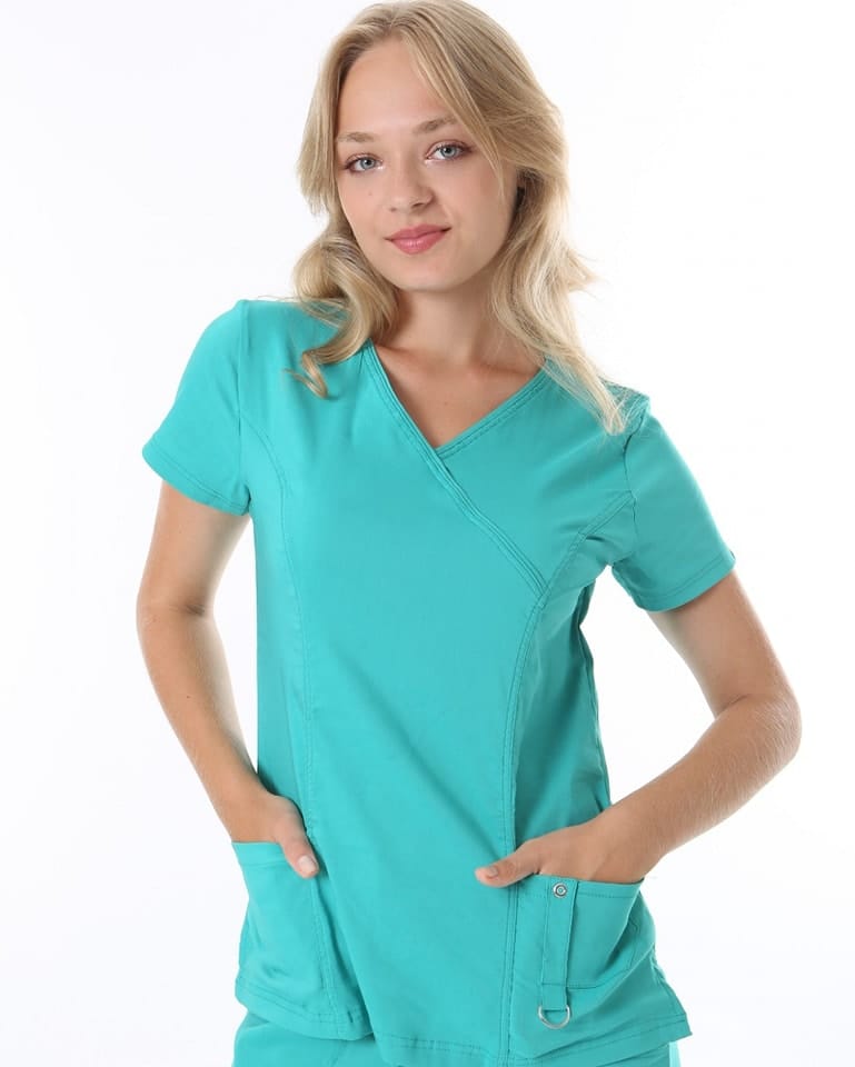 Bluza Ajša - Tirkizno zelena - Image 4