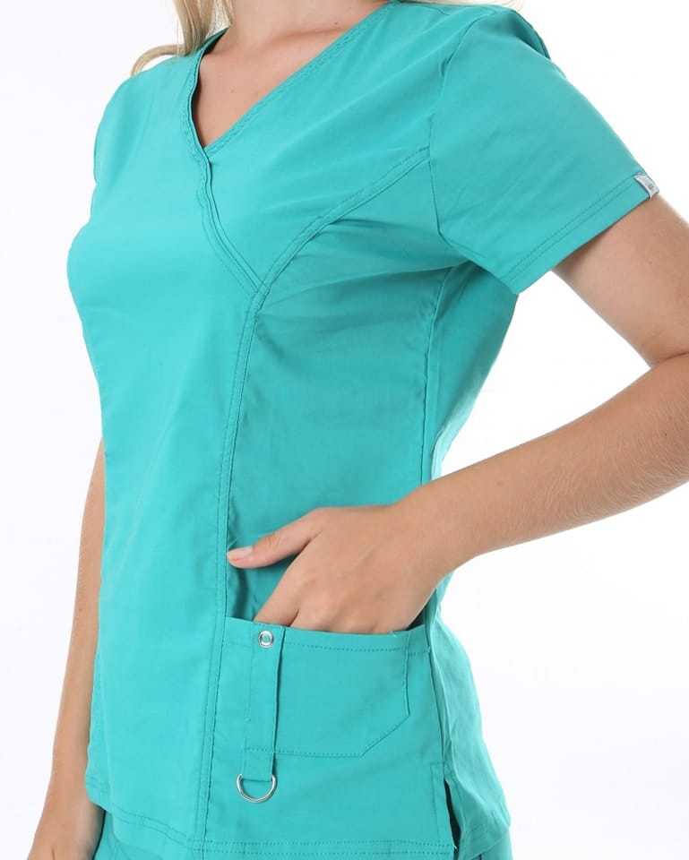 Bluza Ajša - Tirkizno zelena - Image 3