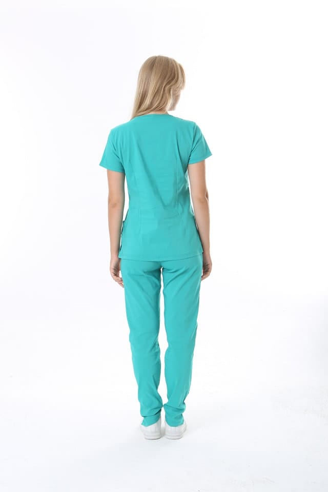 Bluza Ajša - Tirkizno zelena - Image 8