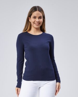 Super Comfort Underwear pamučna majica - Tamno plava