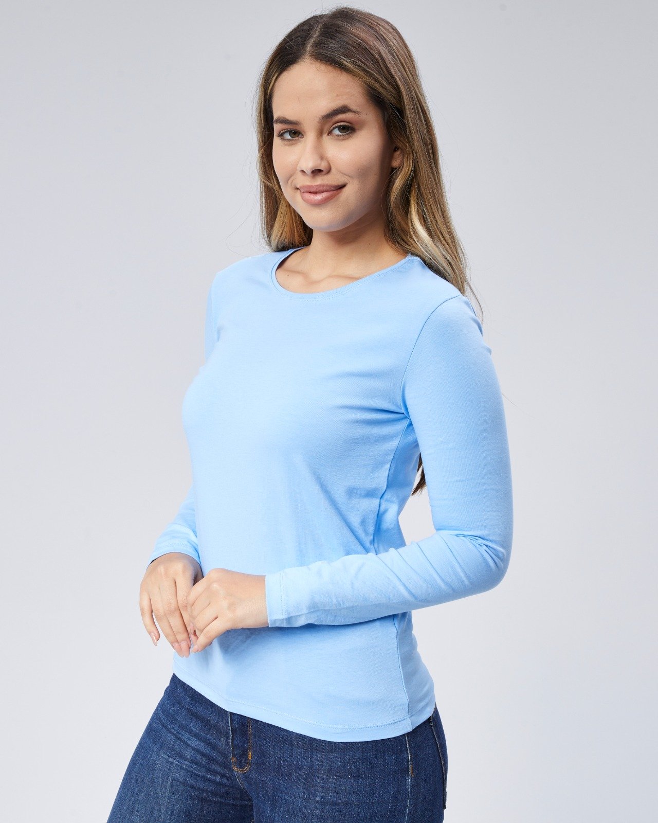 Super Comfort Underwear pamučna majica - Svijetlo plava - Image 2