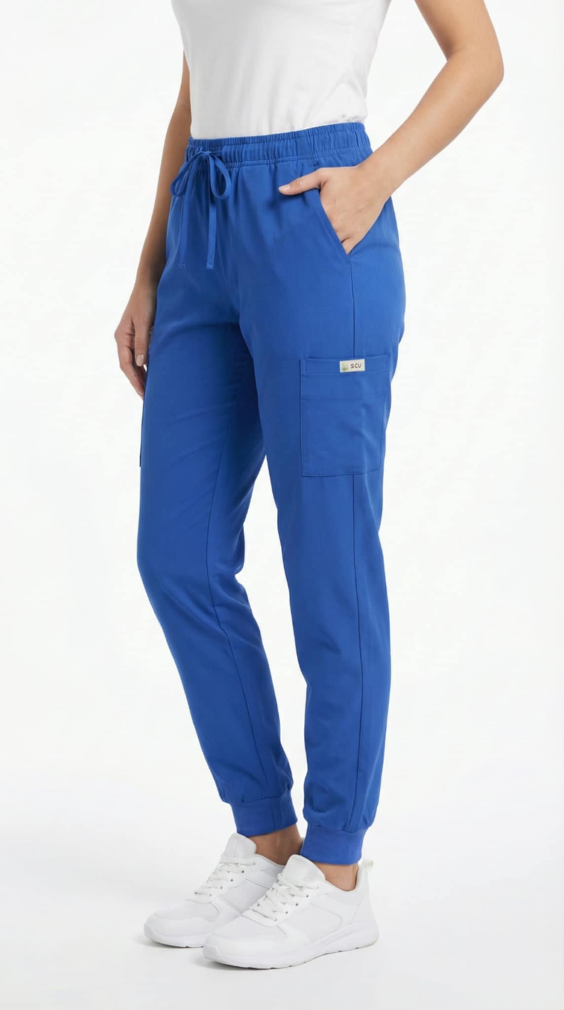 JOGGER HLAČE - Royal plava - Image 2