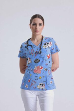 Bluza print Medical