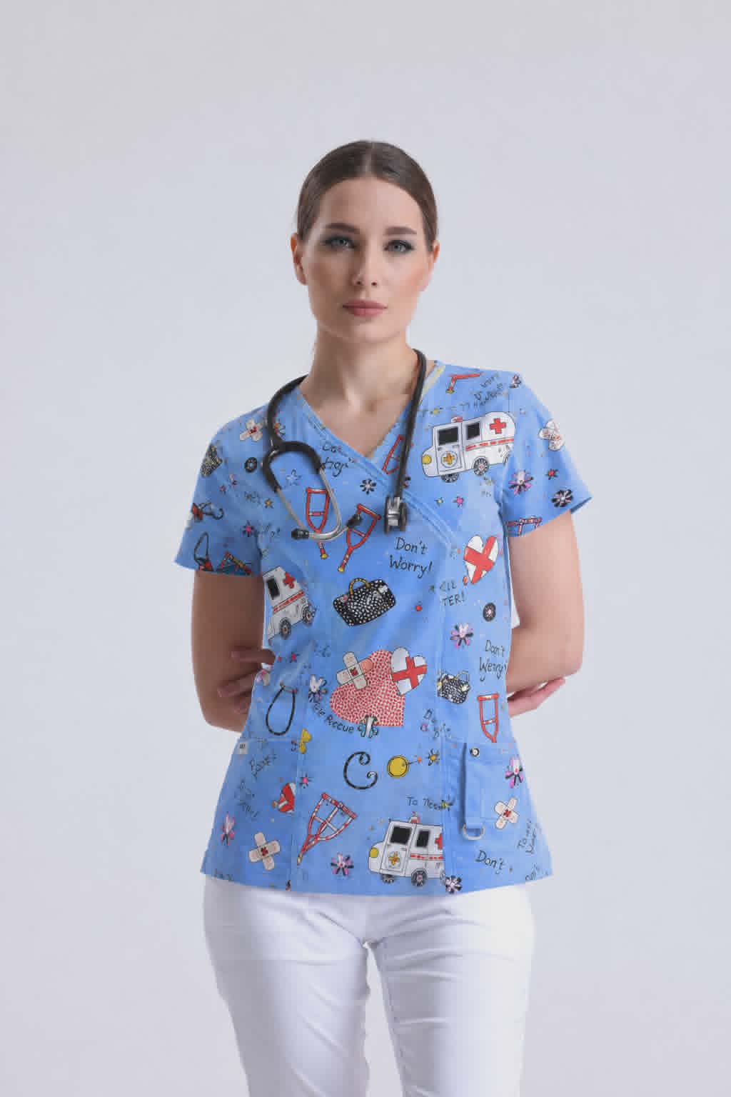 Bluza print Medical
