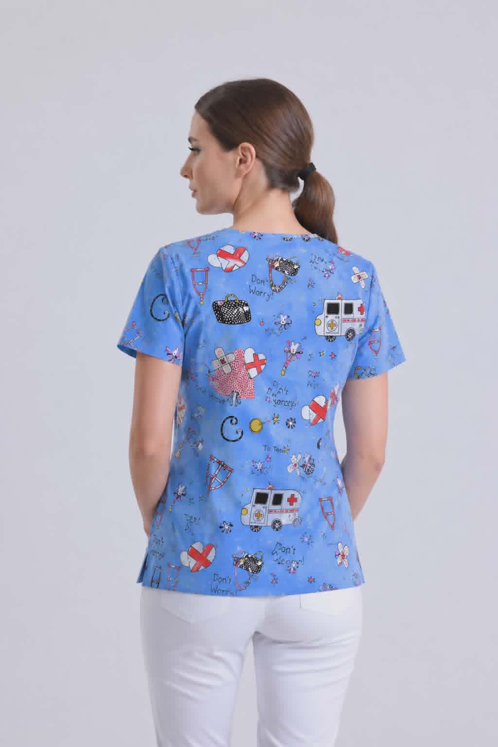 Bluza print Medical - Image 2