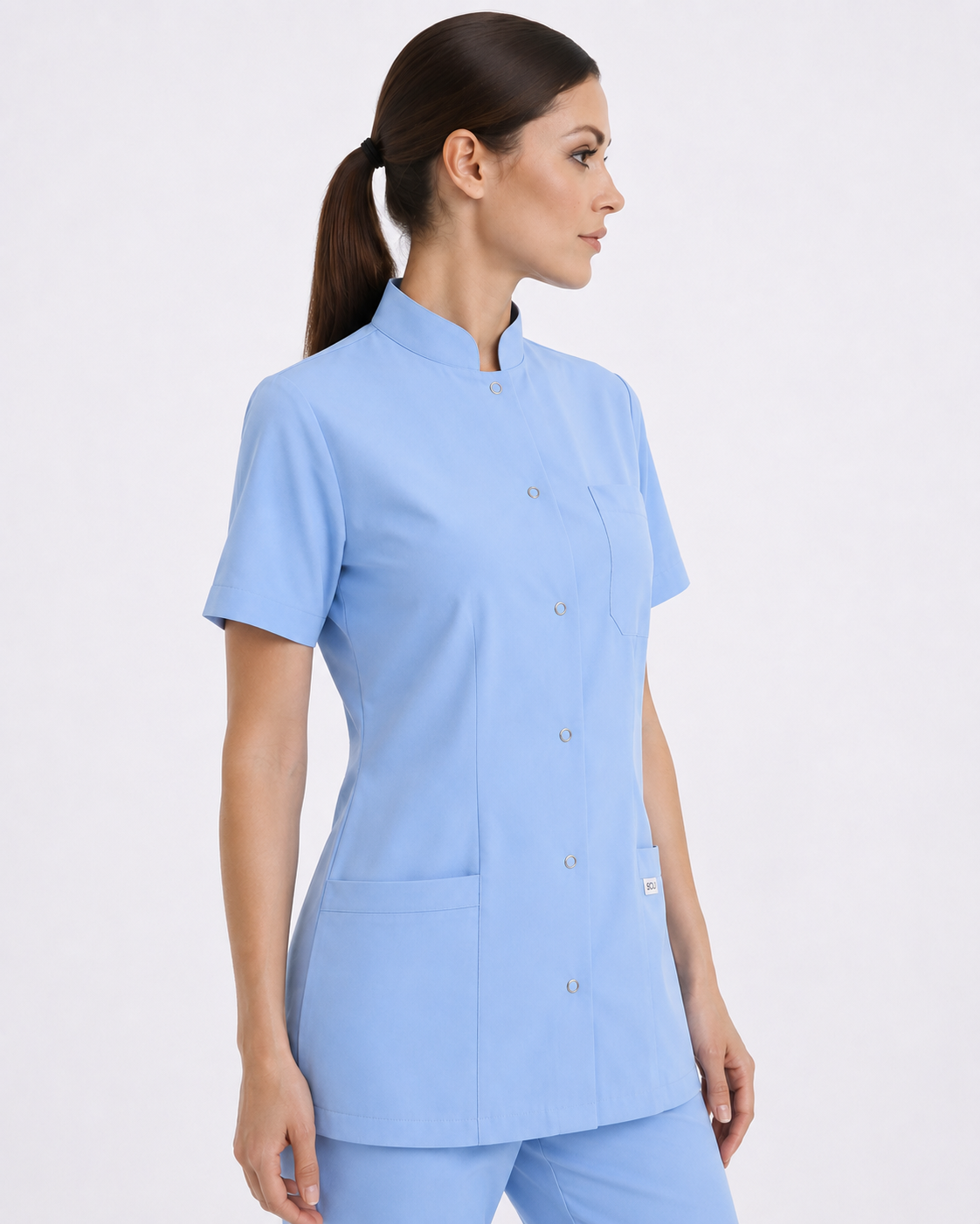 Ženska Bluza "Helga" ruska kragna